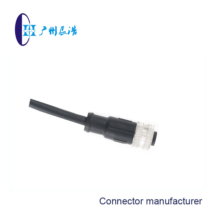 M12屏蔽连接线(3P 4P 5P 8P)