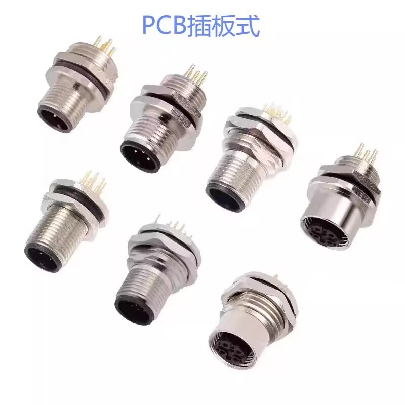 M12法兰座 插板式