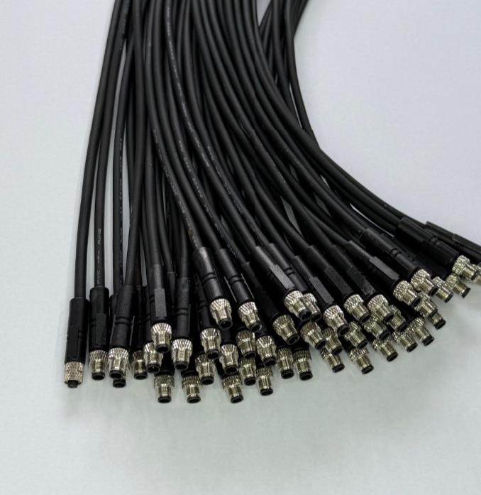 M5 4针 直 PVC  不带屏蔽